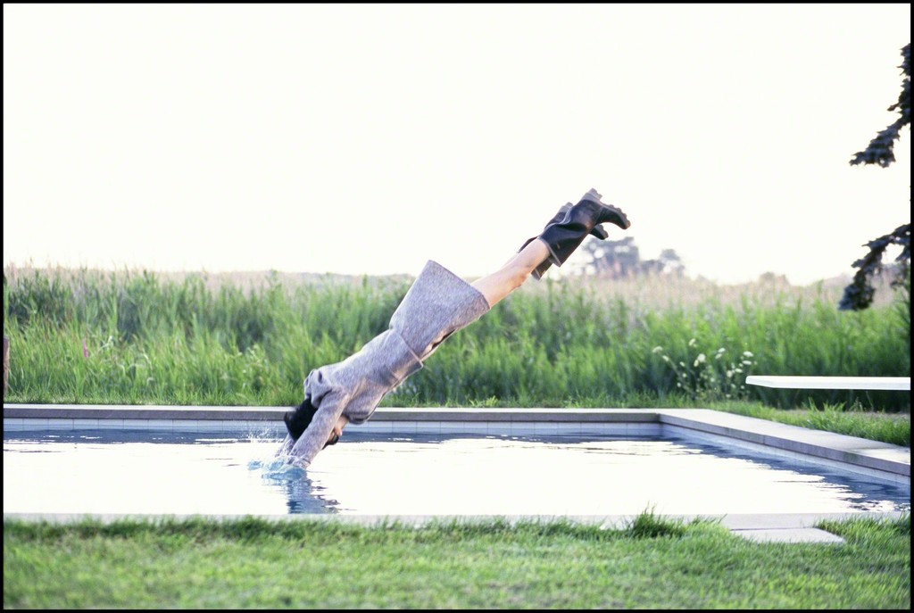 Arthur Elgort, 'Stella Diving, Watermill, New York, VOGUE,' 1995, Staley-Wise Gallery