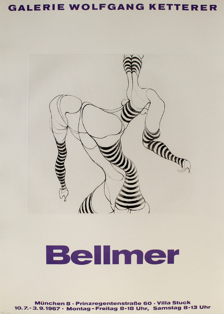 Hans Bellmer, ‘Liegende in Strümpfen’, 1967, Sylvan Cole Gallery