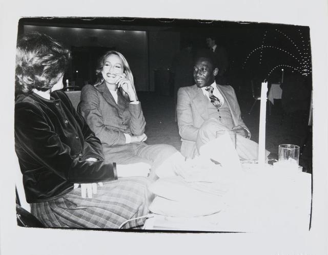 Andy Warhol, ‘Andy Warhol, Photograph of Jerry Hall and Pelé, 1980’, 1980, Hedges Projects