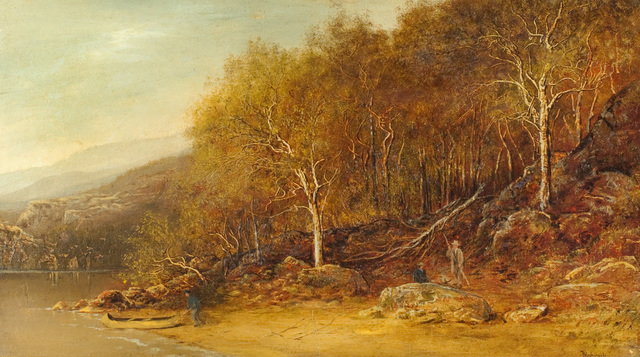 Ralph Albert Blakelock, ‘A Meeting in the Woods’, Questroyal Fine Art