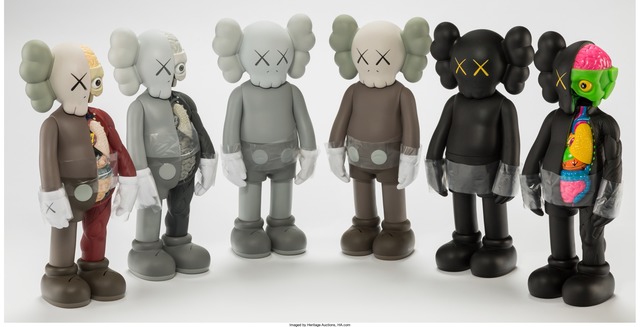 KAWS, ‘Companion (Open Edition) (set of six)’, 2016, Heritage Auctions