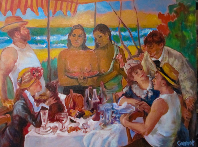 Russell Connor, ‘Club Tahiti (after Gauguin, Renoir)’, LatchKey Gallery