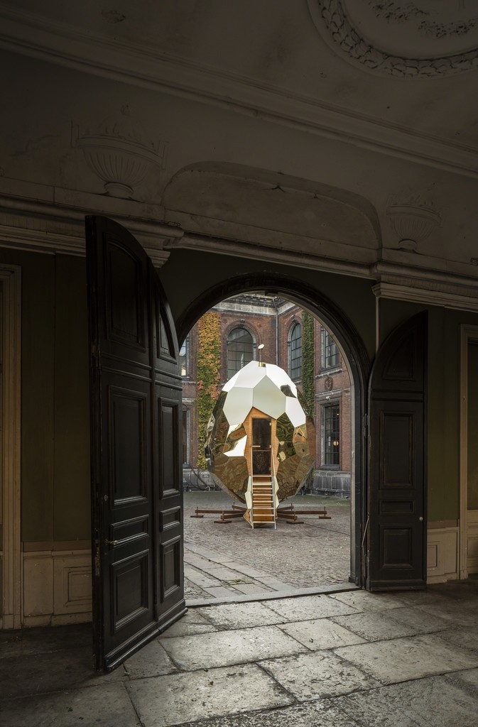 'Solar Egg' by Bigert & Bergström for Riksbyggen (2017). Kunsthal Charlottenborg, Copenhagen (2018). Photo: Anders Sune Berg. 'Solar Egg' by Bigert & Bergström for Riksbyggen (2017). Kunsthal Charlottenborg, Copenhagen (2018). Photo: Anders Sune Berg.