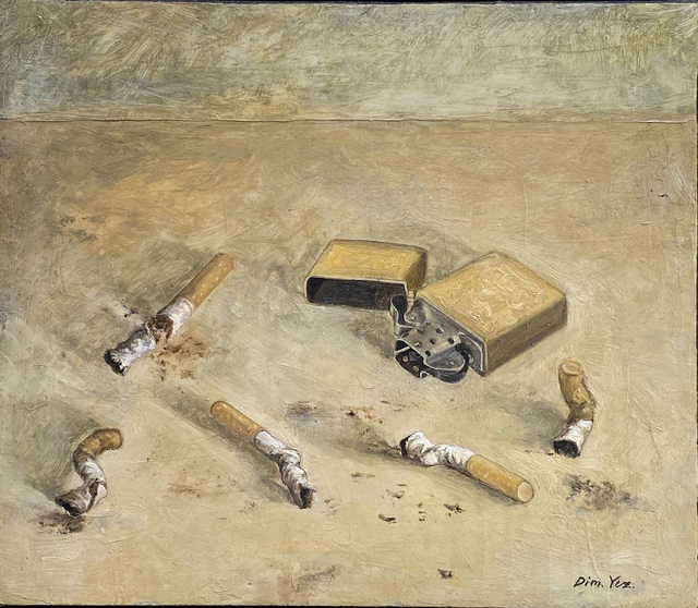 Dim Yuz, ‘Left overs’, 2001, Painting, Oil on canvas, Dan Gallery