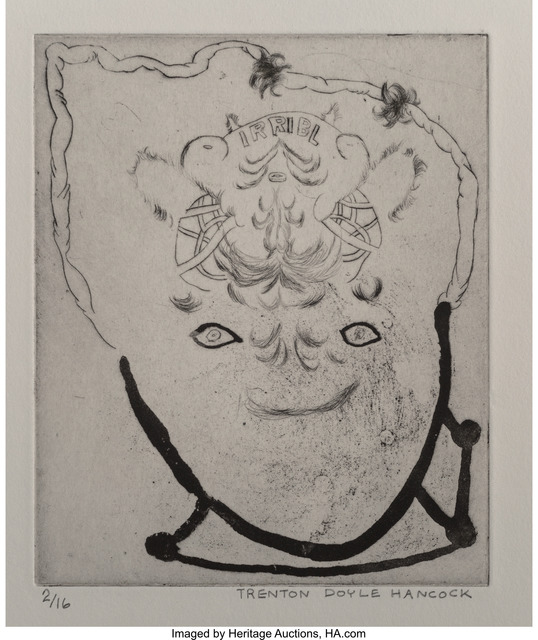 Trenton Doyle Hancock, ‘Irribl, Happy Shtick, and Mommogram (three works)’, 1998-99, Heritage Auctions