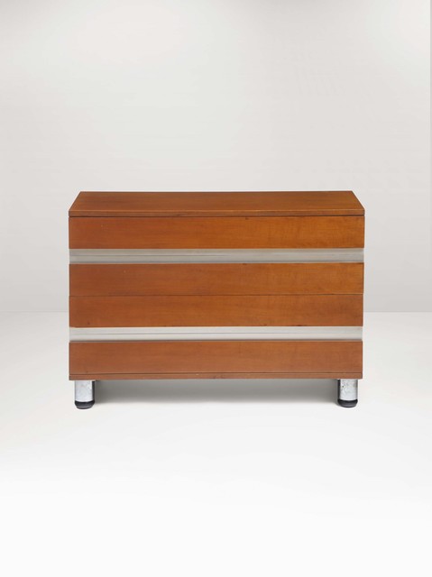 Mim Roma A Walnut Chest Of Drawers With Steel Legs 1960s Artsy