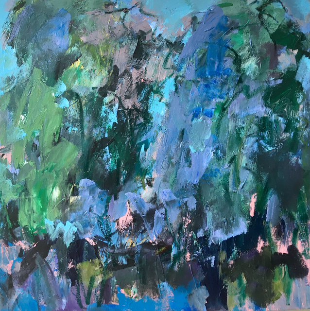 Deborah Lanyon, ‘Richmond Park III’, 2020, Painting, Acrylic on stretched canvas, Joanna Bryant & Julian Page