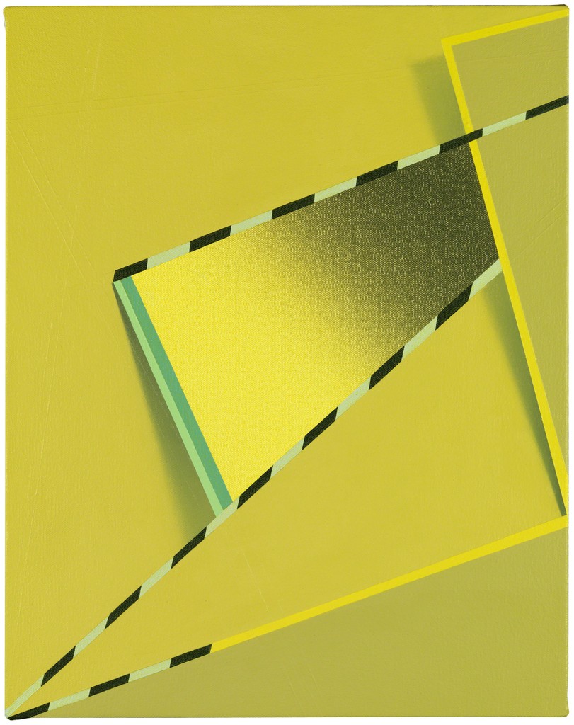 Tomma Abts, Feke, 2013 Acrylic & oil on canvas 48 × 38 cm, 18 7/8” × 15” Courtesy Private Collection, New York Tomma Abts, Feke, 2013 Acrylic & oil on canvas 48 × 38 cm, 18 7/8” × 15” Courtesy Private Collection, New York