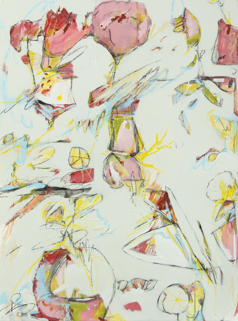 Teresa Roche, ‘Hot Tropics & Hobie Cats’, Painting, Watercolor, acrylic, paper, Miller Gallery Charleston