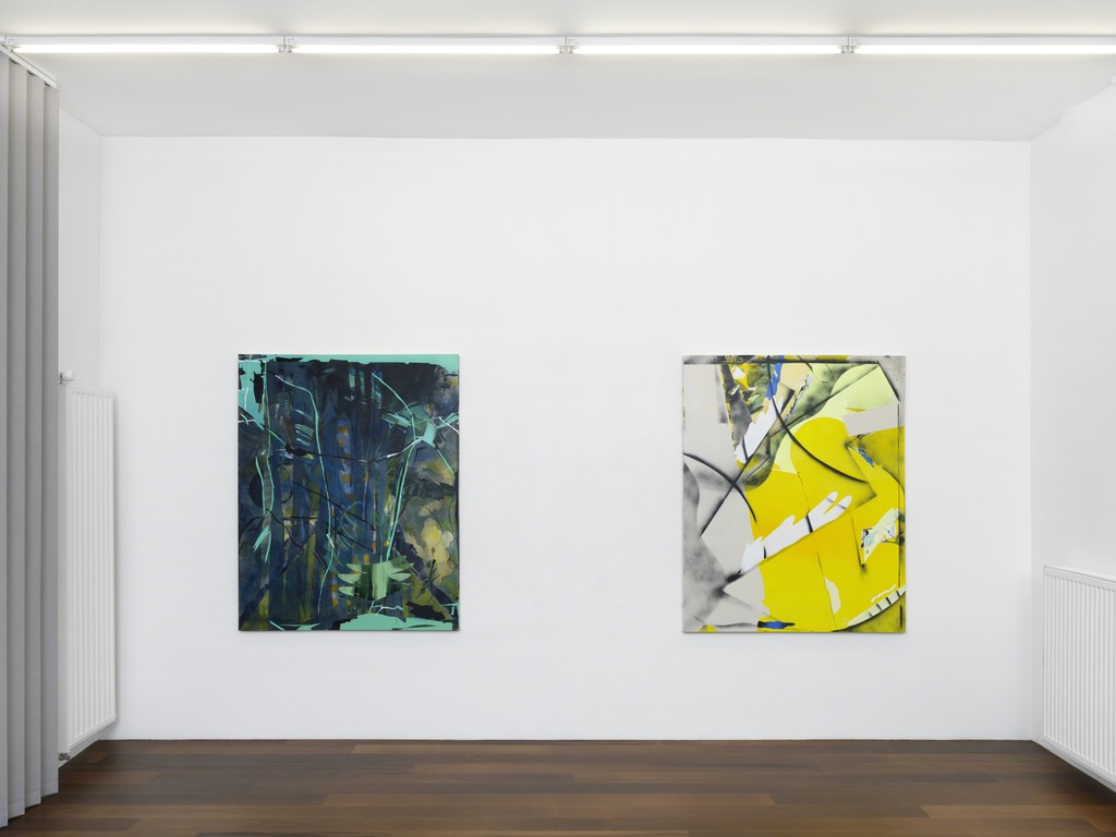 Exhibition view, Pepa Prieto, "Unhappy hens do not lay eggs", Galerie Xippas, Geneva, Switzerland, 2017. ©Annik Wetter Exhibition view, Pepa Prieto, "Unhappy hens do not lay eggs", Galerie Xippas, Geneva, Switzerland, 2017. ©Annik Wetter