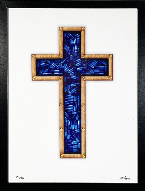 Imbue, ‘'Drug Lord' (blue)’, 2020, Print, Lithograph print on 290gsm high-gloss art paper., Signari Gallery
