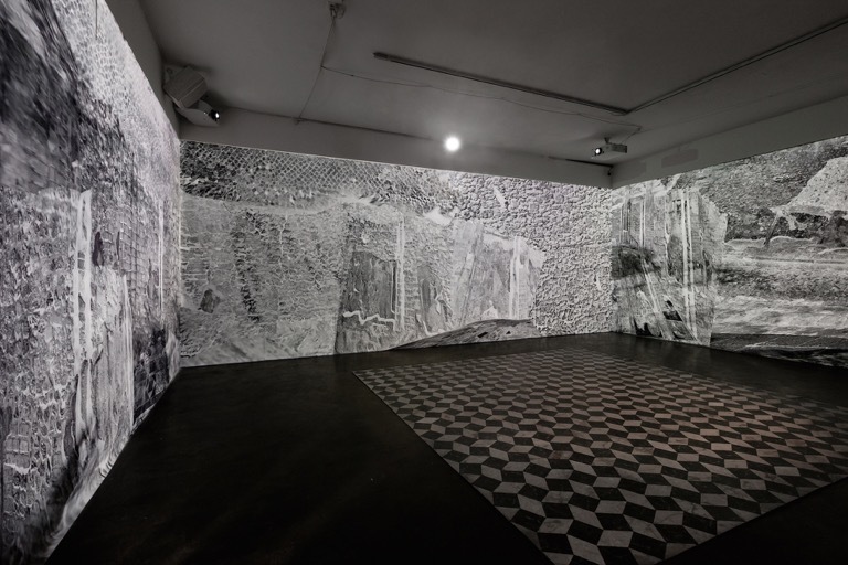 Theresa Ganz Wave Room. Image courtesy of Smack Mellon. Photo by Etienne Frossard. Installation view. Theresa Ganz Wave Room. Image courtesy of Smack Mellon. Photo by Etienne Frossard. Installation view.