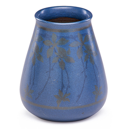 Marblehead, Vase With Stylized Clematis, Marblehead, MA