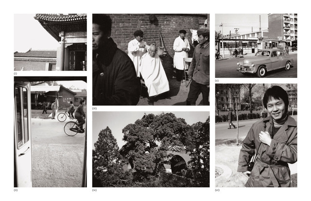 Andy Warhol, ‘Six works: (i) Temple Roofs; (ii) Street Scene (People with Bicycles); (iii) Outdoor Barbers; (iv) Building and Trees; (v) Street Scene (Car); (vi) Alfred Siu’, 1982, Photography, Six gelatin silver prints, Phillips