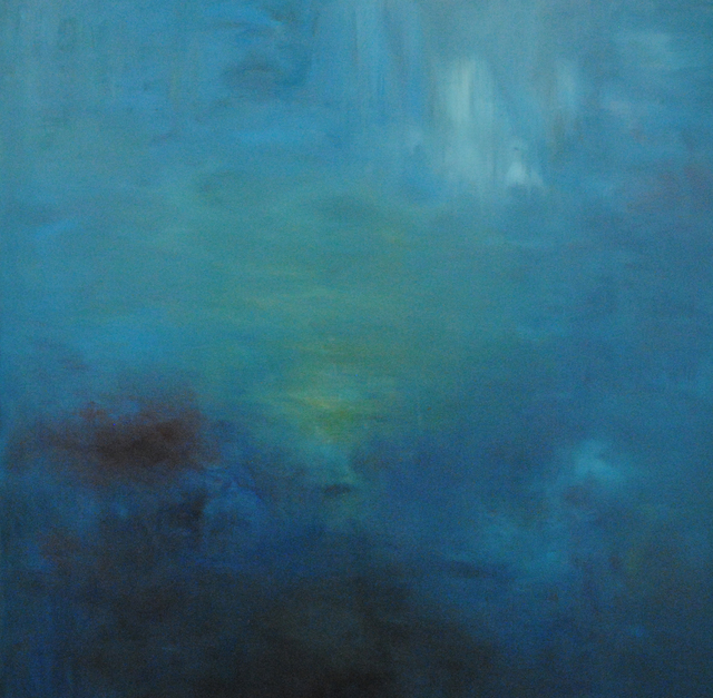 MD Tokon, ‘The night I was alone at the Ocean’, 2014, Painting, Acrylic on Canvas, Isabella Garrucho Fine Art