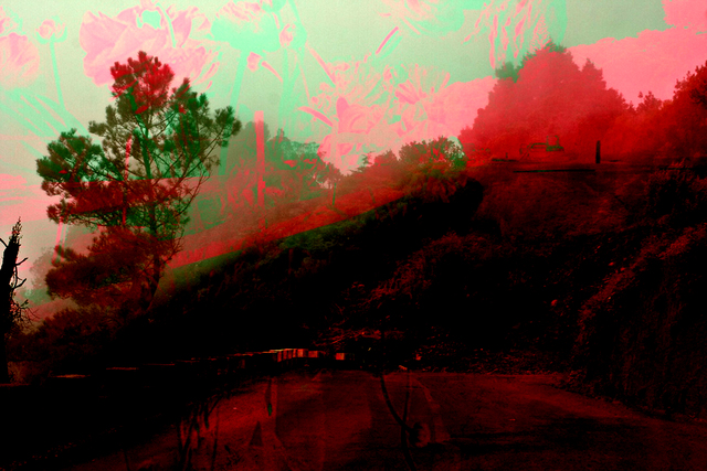 MICHEL TABANOU, ‘DRIVING ON CALIFORNIA PACIFIC COAST HIGHWAY 1’, 2019, Poulpik Gallery