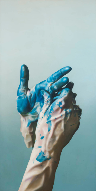 Étienne Sándorfi, ‘Peinture Bleue I. ’, 1975, Kalman Maklary Fine Arts