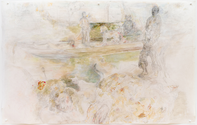 Marion Wagschal, ‘Refugees From a Life of Indolence and Pleasure’, 2019, Projet Pangée