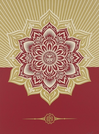 Shepard Fairey (OBEY), ‘Mandala Holiday’, 2013, Rudolf Budja Gallery