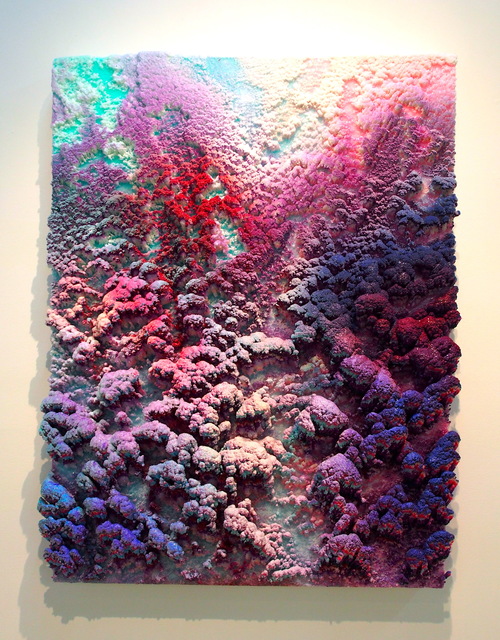 Dylan Gebbia-Richards, ‘Wordless Thought’, 2018, Mixed Media, Paraffin Wax, pigment and resin on wood board, GR Gallery