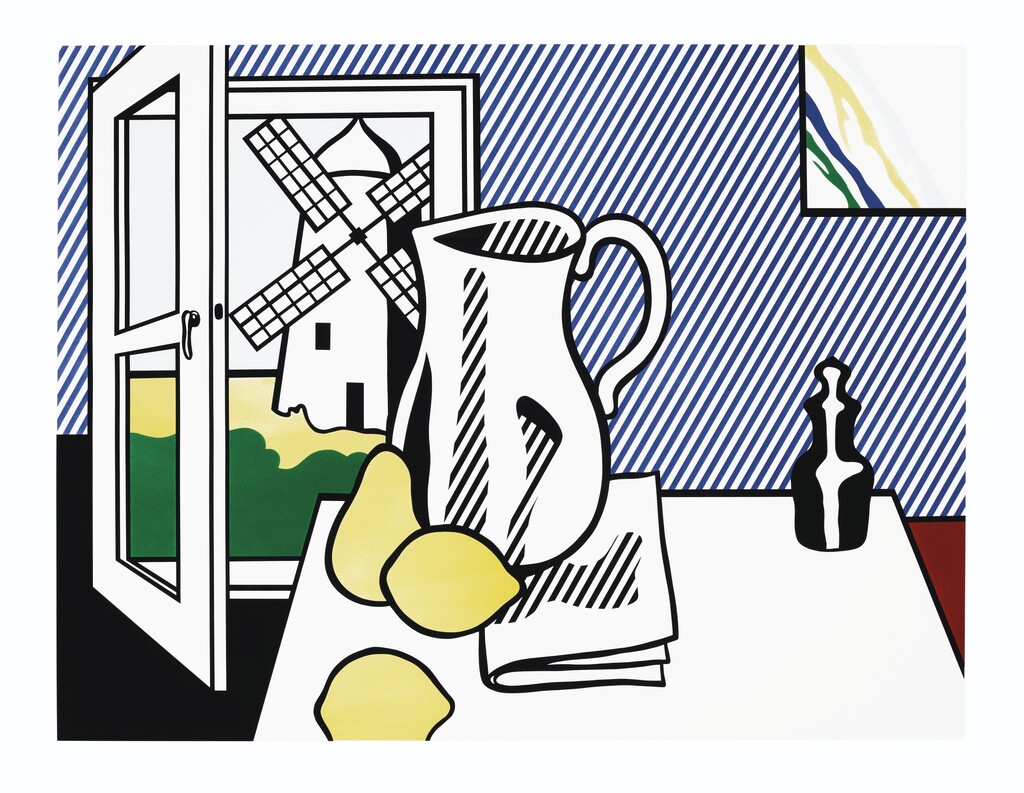 Roy Lichtenstein - Still Life with Windmill