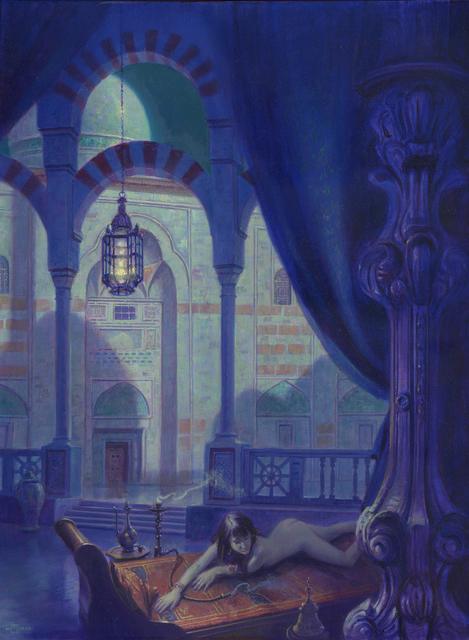 Mark Harrison, ‘Moonlight in the Seraglio’, 2016, Painting, Oil on linen, IX Gallery