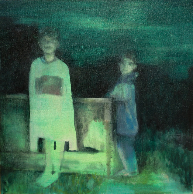Oda Tungodden, ‘Night-time’, 2019, Painting, Oil and acrylic on canvas, 99 Loop Gallery