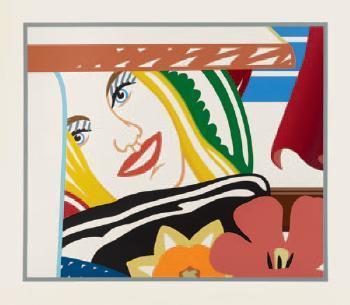 Tom Wesselman - Bedroom Face #41 (From Bedroom Painting #41)