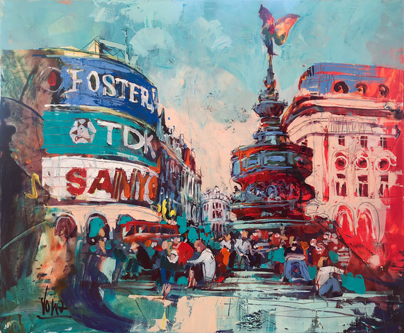 Voka, ‘Picadilly Circus’, 2019, ArtCatto