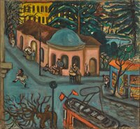 Untitled (View from the Artist's studio onto Tesvikiye Caddesi)