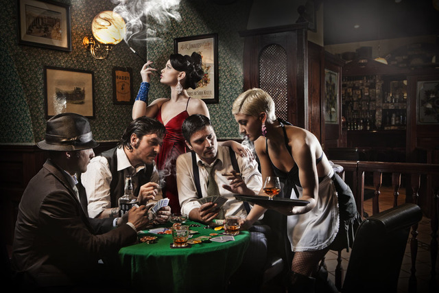 Fabrizio Cestari, ‘Poker Players’, 2014, Galleria Ca' d'Oro