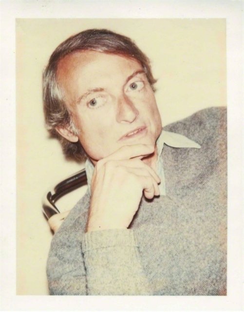 Andy Warhol, ‘Portrait of Roy Lichtenstein (Authenticated)’, 1975, Photography, Polaroid dye diffusion print (authenticated and stamped by the estate of Andy Warhol/Warhol Foundation for the Visual Arts). Framed, Alpha 137 Gallery Gallery Auction
