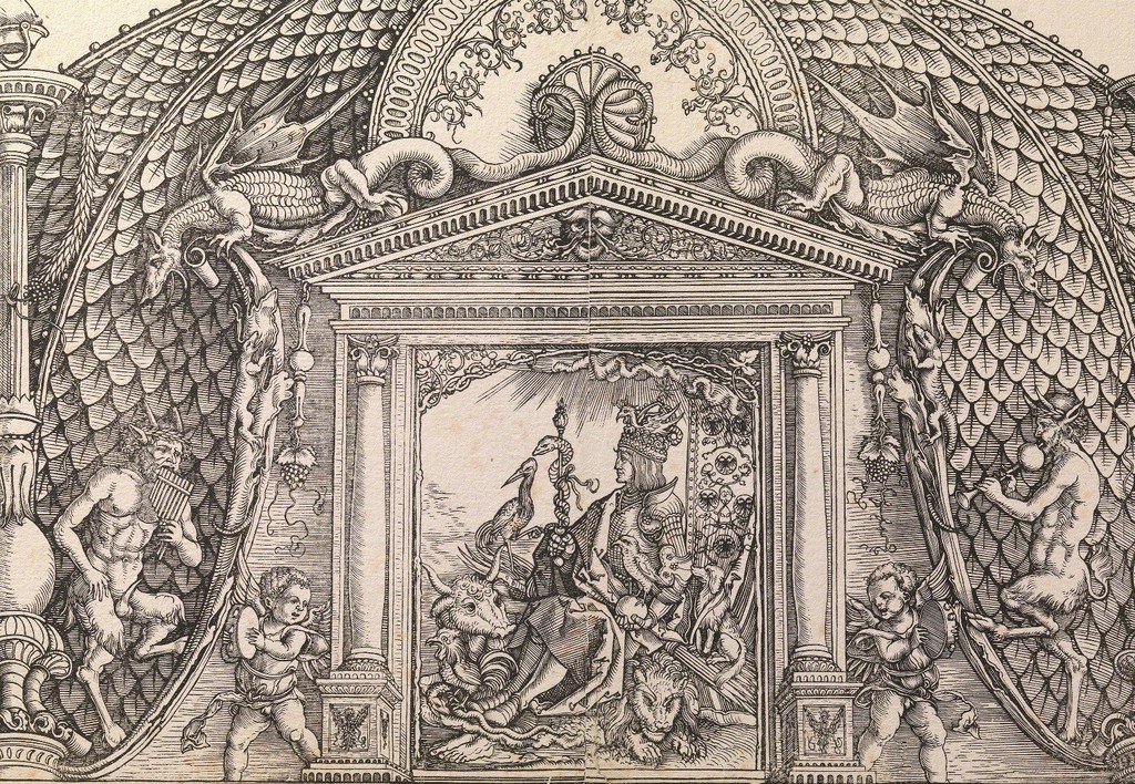 The Arch of Honour of Maximilian I (Detail), by Albrecht Dürer 1515 The Arch of Honour of Maximilian I (Detail), by Albrecht Dürer 1515