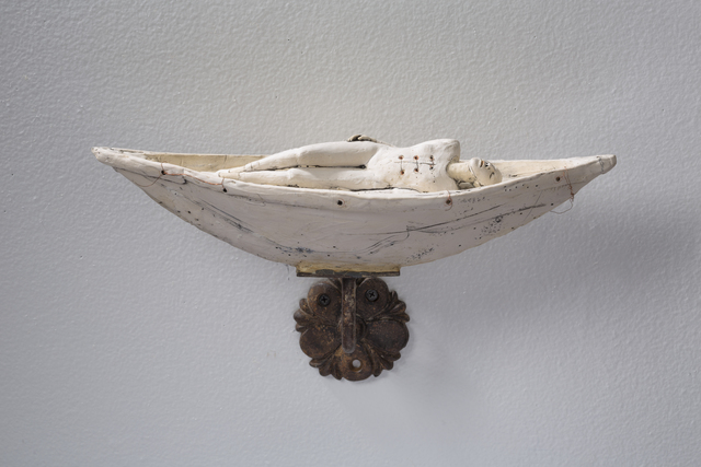 Cathy Rose, ‘Lost and Found’, 2016, Sculpture, Hand-formed porcelain and found materials, Seager Gray Gallery