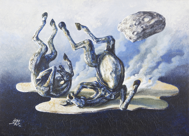 Moosa Al Halyan, ‘Horse Painting’, 1996, 56th Venice Biennale