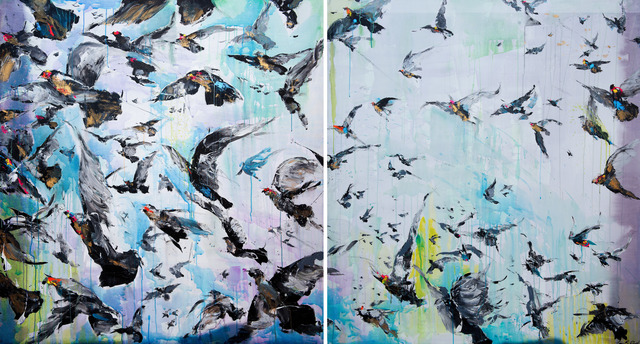 Frank David Valdés, ‘Resurrected’, 2019, Painting, Mixed media on canvas, ArteMorfosis - Cuban Art Platform