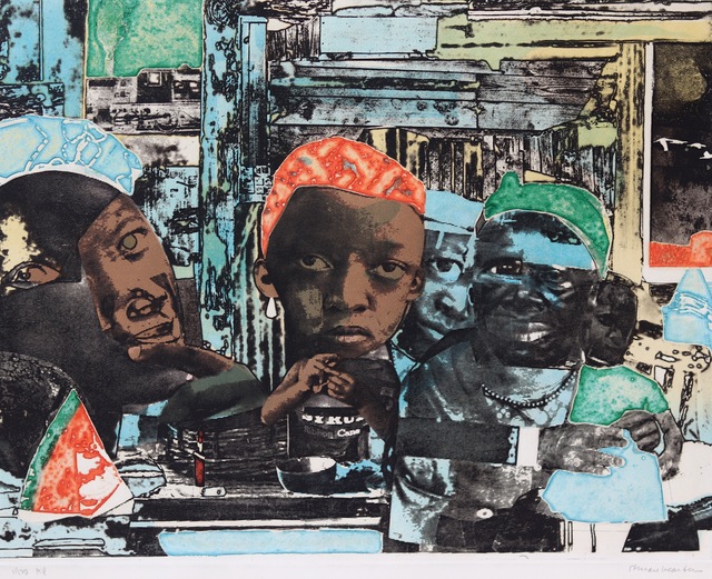Romare Bearden, ‘The Train’, 1975, Aaron Galleries