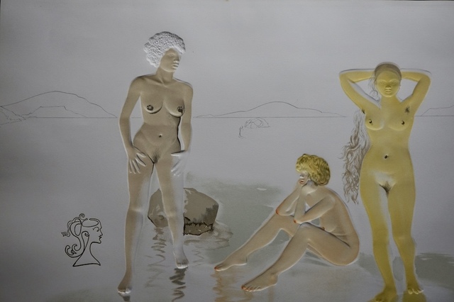 Salvador Dalí, ‘Three Graces of Cova d'or’, 1975, Fine Art Acquisitions
