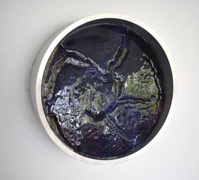 KX2: Ruth Avra & Dana Kleinman, ‘Pipeline oil (detail) - 6 panels’, 2018, Maria Elena Kravetz