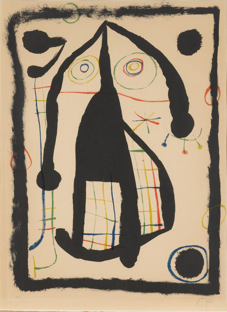 Joan Miró, ‘L'ÉTRANGÈRE (M. 184)’, 1958, Doyle