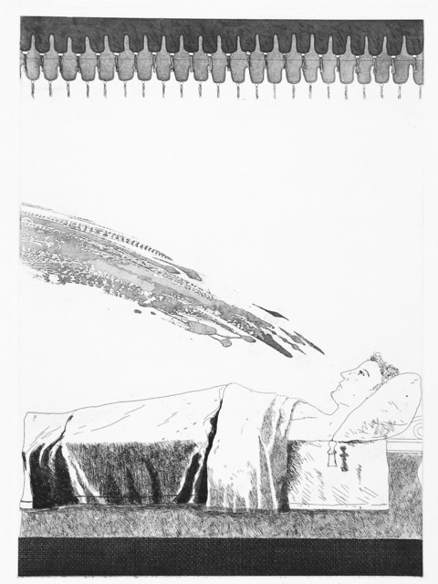 David Hockney, ‘Cold Water About to Hit the Prince ’, 1969, Stubbs Fine Art