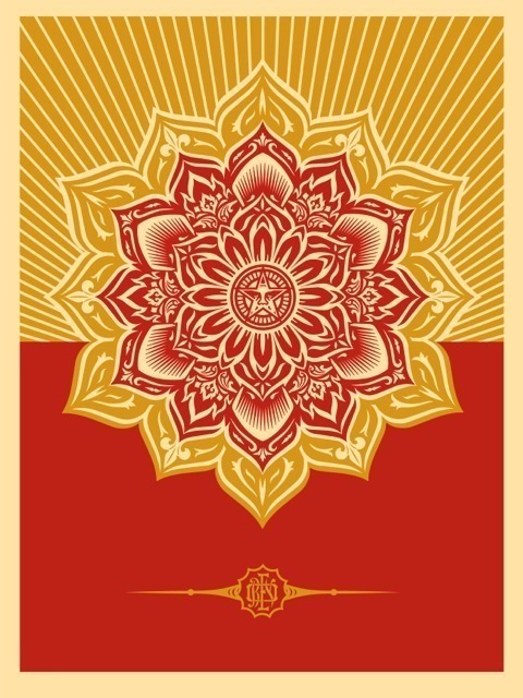 Shepard Fairey, ‘Holiday Mandala’, 2013, Children's Museum of the Arts Benefit Auction
