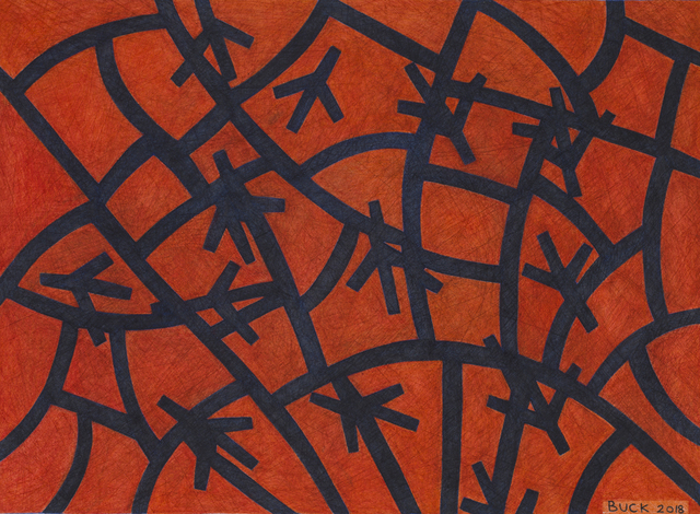 Jon Buck, ‘Fractured: Cracked Earth (i)’, 2018, Drawing, Collage or other Work on Paper, Pastel on paper, Pangolin London