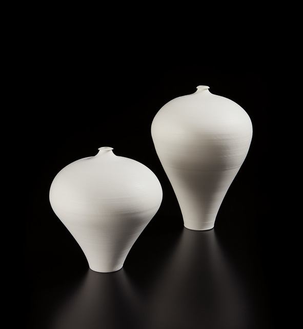 Taizō Kuroda, ‘Untitled 13 (Mei Ping) and Untitled 22 (Mei Ping)’, 2015, Design/Decorative Art, Porcelain, Phillips
