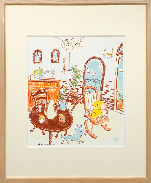 絵描きhiro C 「フラワーズ」 村上隆 ポップンフラワーズ エディションプリント直筆サイン入り 新品