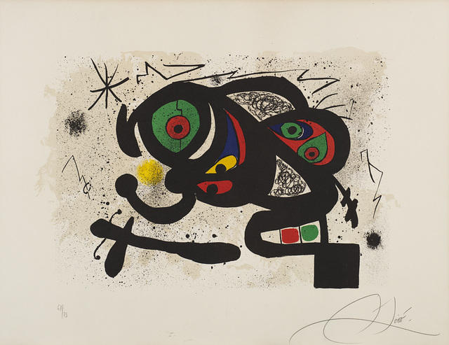 Joan Miró, ‘Composizione’, Il Ponte