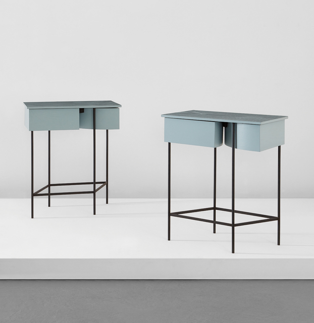 Steven Holl, ‘Pair of bedside tables, from Museum Tower, New York’, 1986-1987, Phillips