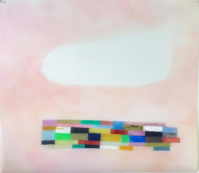 Vicki Sher, ‘Approaching Weather ’, 2018, Painting, Oil pastel and pencil on drafting film, FROSCH&CO