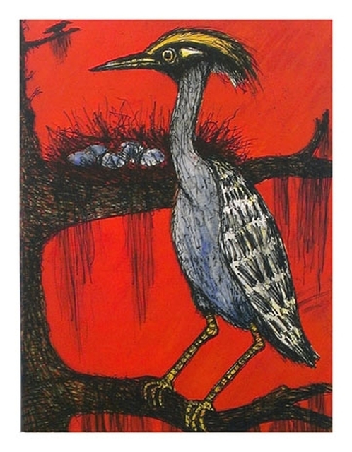Frank X. Tolbert, ‘Yellow-crowned Heron’, 2014, Print, Color Etching on Rives BFK, William Campbell Contemporary Art Inc
