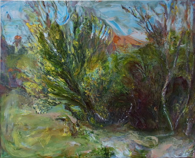 Johannes Heisig, ‘Hecke’, 2016, DIE GALERIE